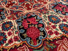 Lade das Bild in den Galerie-Viewer, Ortona - Large Vintage Kirman Persian Rug 10'4" x 6'7"