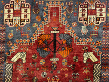 Charger l'image dans la galerie, Rafello - Vintage Tribal Shiraz Qashqai Wool Rug