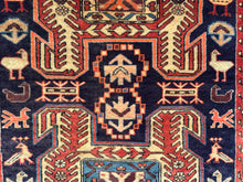 Charger l'image dans la galerie, Beata - Vintage Caucasian Lenkoran Kazak Runner