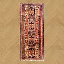 Carregar imagem no visualizador da galeria, Marino - Vintage Caucasian Lenkoran Kazak Runner