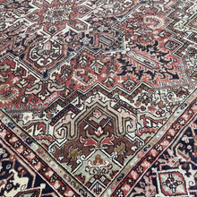Load image into Gallery viewer, Poppy - Vintage Heriz Carpet