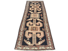 将图片加载到图库查看器,Halia - Vintage Caucasian Kazak Runner