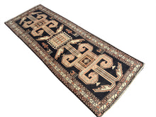 将图片加载到图库查看器,Halia - Vintage Caucasian Kazak Runner