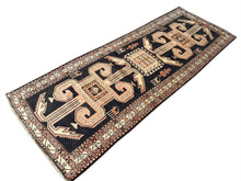 将图片加载到图库查看器,Halia - Vintage Caucasian Kazak Runner