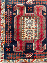 Load image into Gallery viewer, Jasmine - Vintage Caucasian Kazak Runner