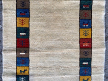 Lade das Bild in den Galerie-Viewer, Clarice - New Tribal Shaggy Persian Gabbeh Rug
