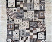 将图片加载到图库查看器,Ellesse - New Abstract Gabbeh Rug. One of a Kind