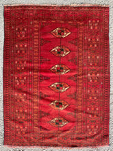 Load image into Gallery viewer, Chan - Antique Tribal Tekke Turkmen Rug