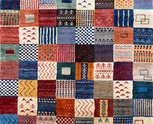 Carregar imagem no visualizador da galeria, Eleanor - New Abstract Persian Gabbeh Rug. High Knot Count
