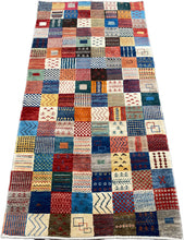 Carregar imagem no visualizador da galeria, Eleanor - New Abstract Persian Gabbeh Rug. High Knot Count