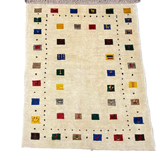 Load image into Gallery viewer, Dawn - New Abstract Persian Gabbeh Rug. High Knot Count