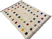 Load image into Gallery viewer, Dawn - New Abstract Persian Gabbeh Rug. High Knot Count