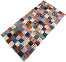 Carregar imagem no visualizador da galeria, Eleanor - New Abstract Persian Gabbeh Rug. High Knot Count