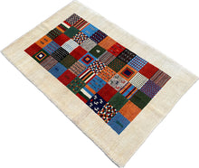 将图片加载到图库查看器,Elmer - New Abstract Persian Gabbeh Rug