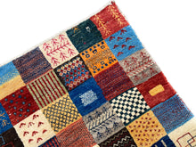 Carregar imagem no visualizador da galeria, Eleanor - New Abstract Persian Gabbeh Rug. High Knot Count