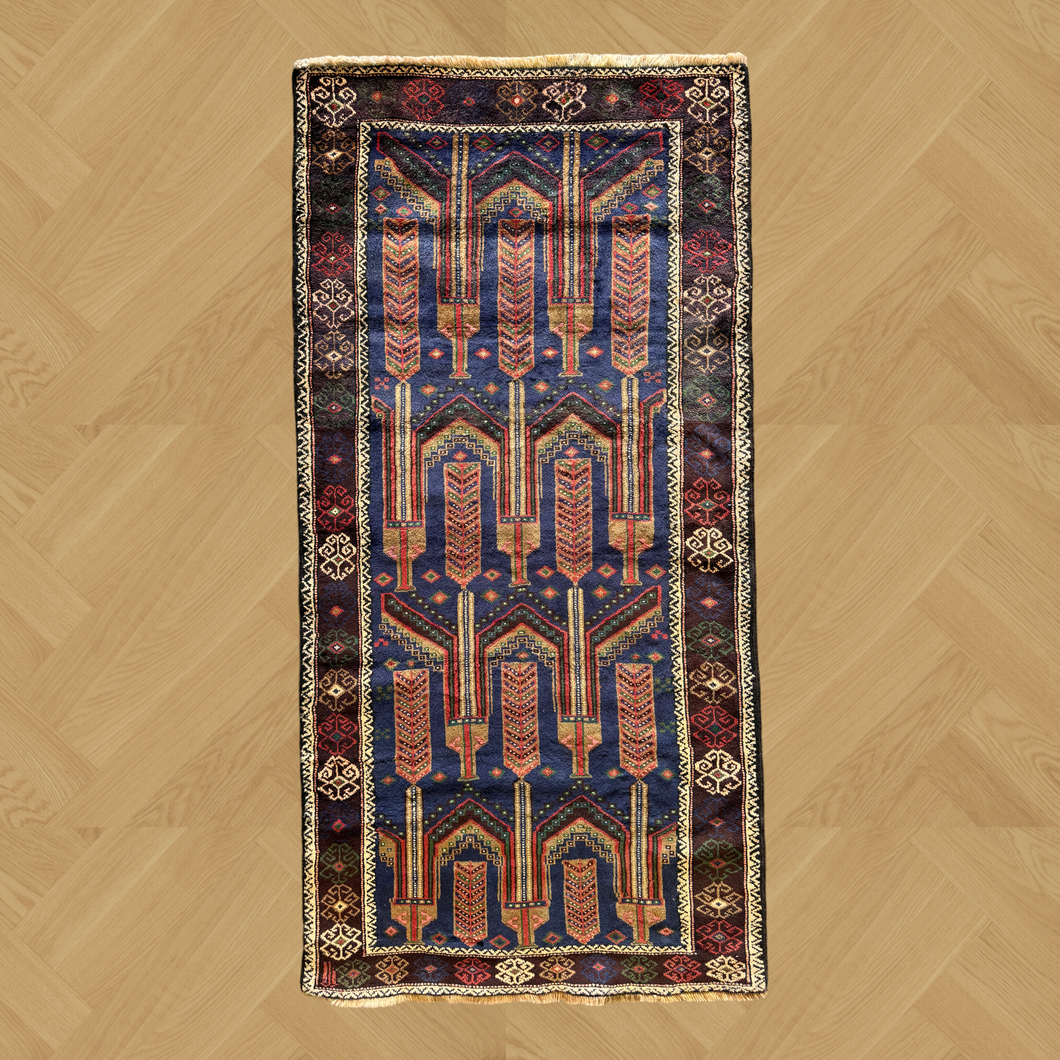 Rakhsh - Vintage Tribal Baluch Wool Rug