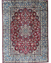 Cargar imagen en el visor de la galería, Savannah - Fine Large Wool Isfahan Carpet Signed
