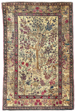 Charger l&#39;image dans la galerie, James - Antique Isfahan Hunting Scene Rug
