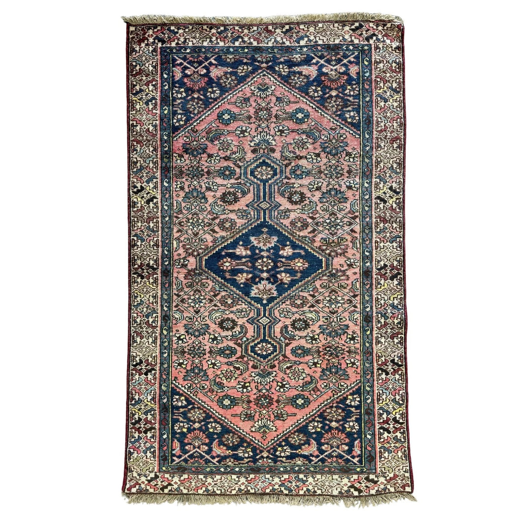 Roham - Vintage Hand Made Mahal Rug