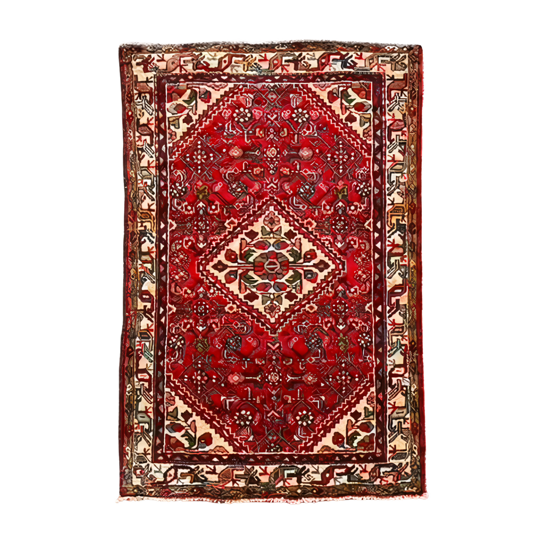 Alma - Vintage Hand Made Malayer Persian Rug