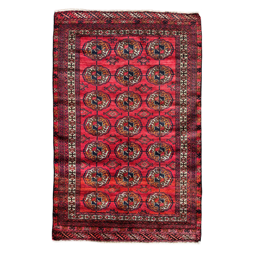 Affonso - Vintage Tribal Baluch Wool Rug