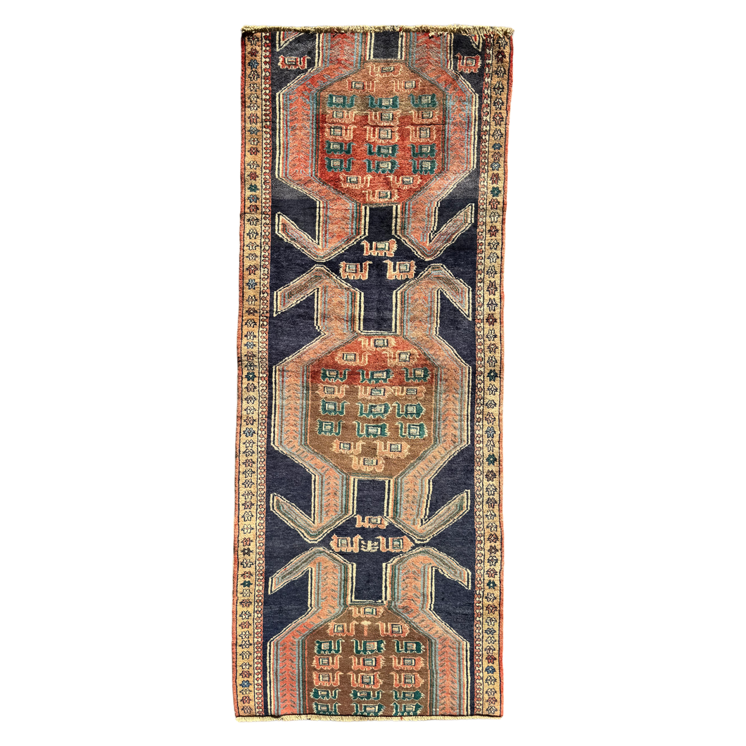 Medes - Vintage Hand Made Kazak Rug