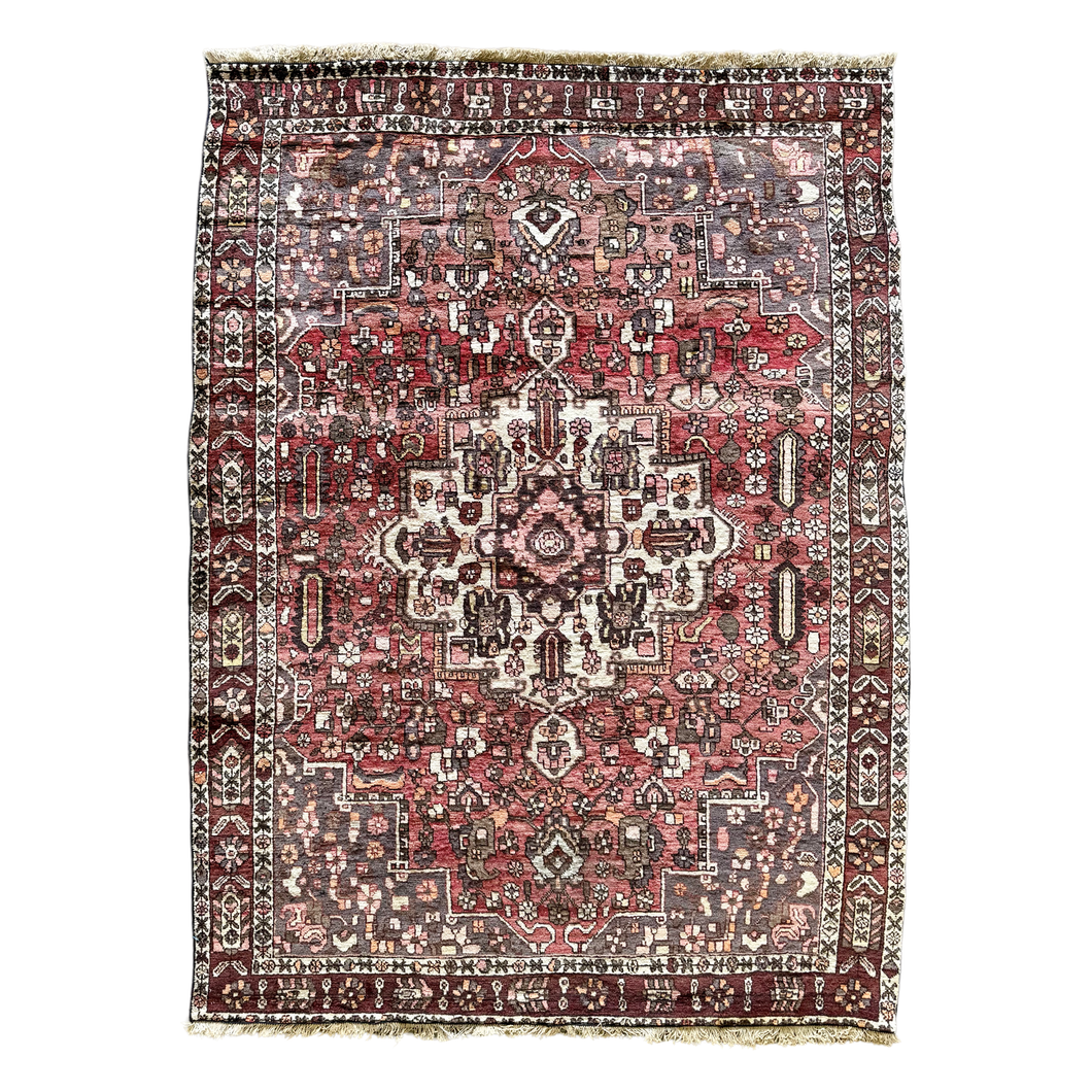 Bienvenido - Vintage Hand Made Malayer Persian Carpet