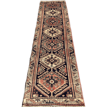 Lade das Bild in den Galerie-Viewer, Aegina  - Vintage Hand Made Kazak Runner
