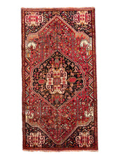 Load image into Gallery viewer, Katayoun - Vintage Tribal Shiraz Qashqai Wool Rug
