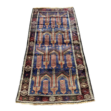 Load image into Gallery viewer, Rakhsh - Vintage Tribal Baluch Wool Rug
