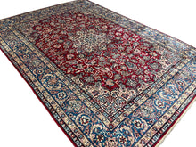 Carica l&#39;immagine nel visualizzatore di Gallery, Savannah - Fine Large Wool Isfahan Carpet Signed
