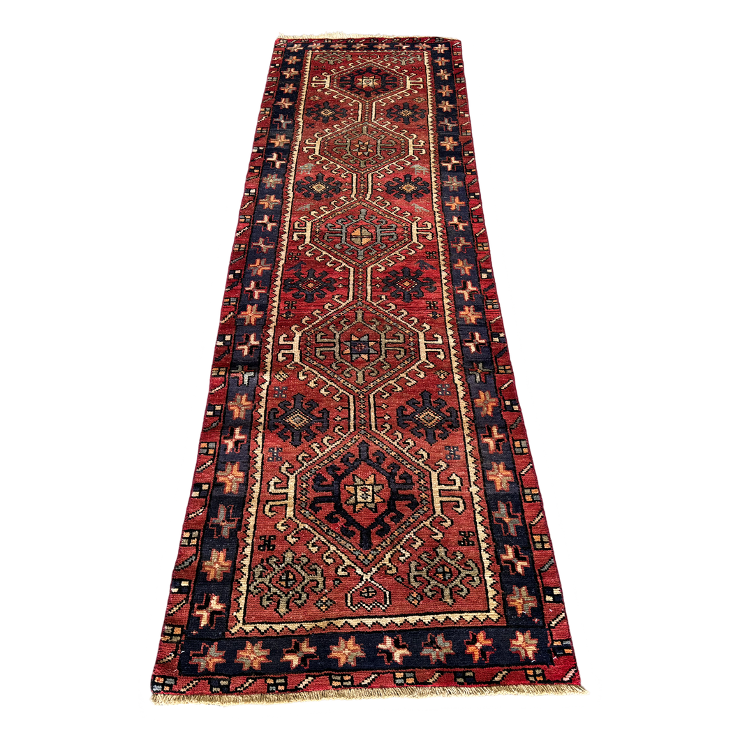 Viedma - Vintage Hand Made Kazak Rug