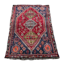 Load image into Gallery viewer, Arrlo - Vintage Tribal Shiraz Qashqai Wool Rug
