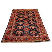Load image into Gallery viewer, Kent - Vintage Persian Floral Bouquet Rug
