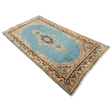Lade das Bild in den Galerie-Viewer, Erice - Vintage Keshan Hand Made Rug
