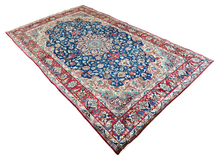 Load image into Gallery viewer, Persis - Vintage Hand Made Isfahan Persian Carpet
