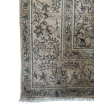 Load image into Gallery viewer, Narcisco - Vintage Hand Made Kirman Persian Carpet
