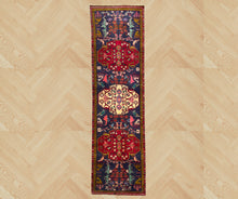 Load image into Gallery viewer, Baliana - Vintage Hand Made Kazak Runner
