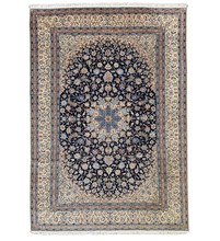Load image into Gallery viewer, Gstaad - Hand Made Silk &amp; Wool Nain Persian Rug (Available in pair)
