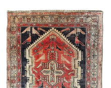 Load image into Gallery viewer, Dagmar  - Vintage Hand Made Caucasian Kazak Runner
