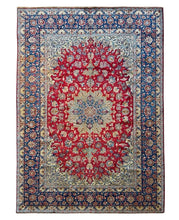 Load image into Gallery viewer, Melfi -  Large Vintage Hand Made Isfahan Persian Carpet 15'3" x 10'6"
