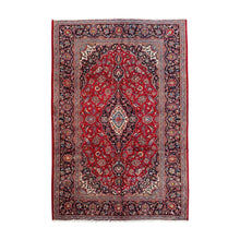 Load image into Gallery viewer, Basilicata - Large Vintage Kashan Persian Rug 9'8" x 6'5"
