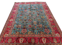 Charger l'image dans la galerie, Utah - Large Vintage Tabriz Carpet
