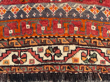 Load image into Gallery viewer, Elbrus - Vintage Tribal Shiraz Qashqai Wool Rug

