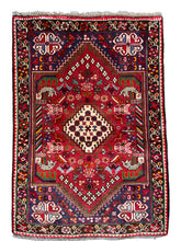 Load image into Gallery viewer, Rayman - Vintage Tribal Shiraz Qashqai Wool Rug
