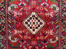 Load image into Gallery viewer, Rayman - Vintage Tribal Shiraz Qashqai Wool Rug
