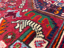 Load image into Gallery viewer, Rayman - Vintage Tribal Shiraz Qashqai Wool Rug
