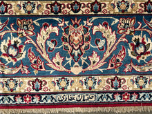 Загрузить изображение в средство просмотра галереи, Savannah - Fine Large Wool Isfahan Carpet Signed
