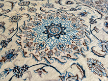 Load image into Gallery viewer, Moritz - Hand Made Silk &amp; Wool Nain Persian Rug
