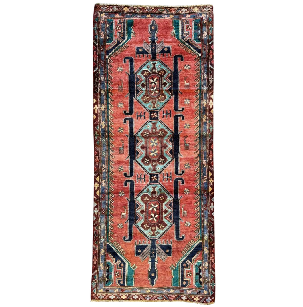 Bolsena - Vintage Hand Made Kazak Rug
